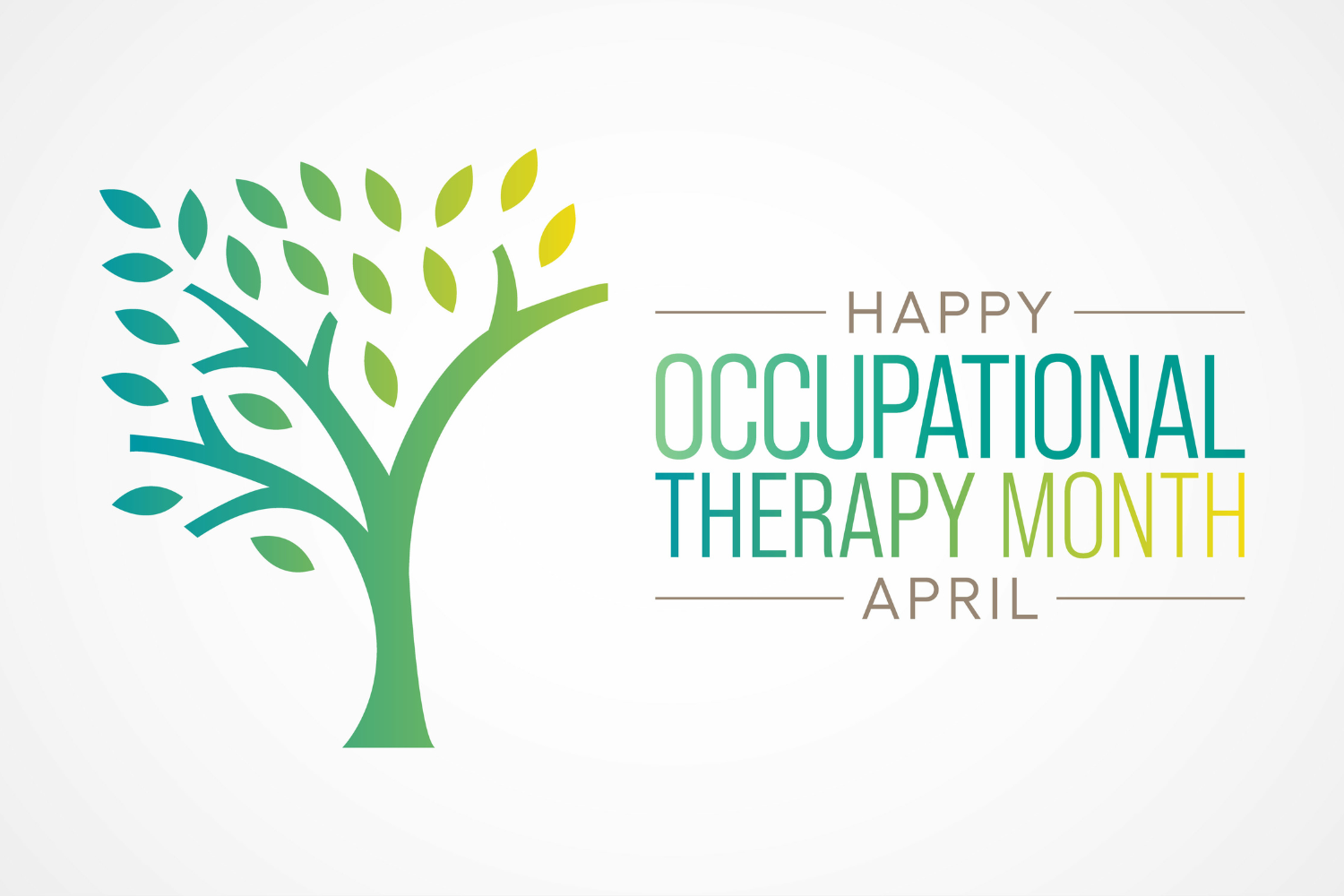 Occupational Therapy Month tree imagery