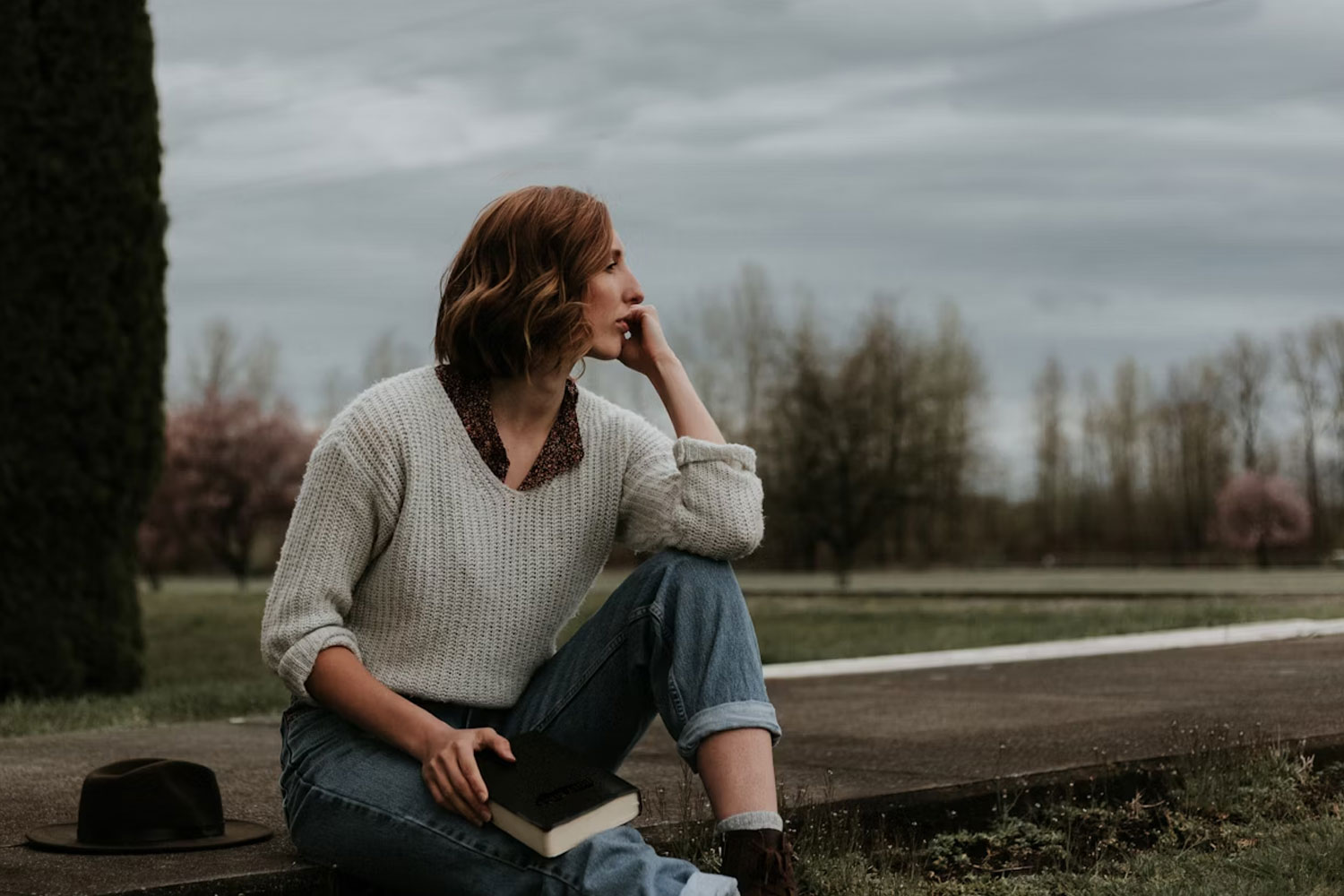 Woman wondering if travel is right for her