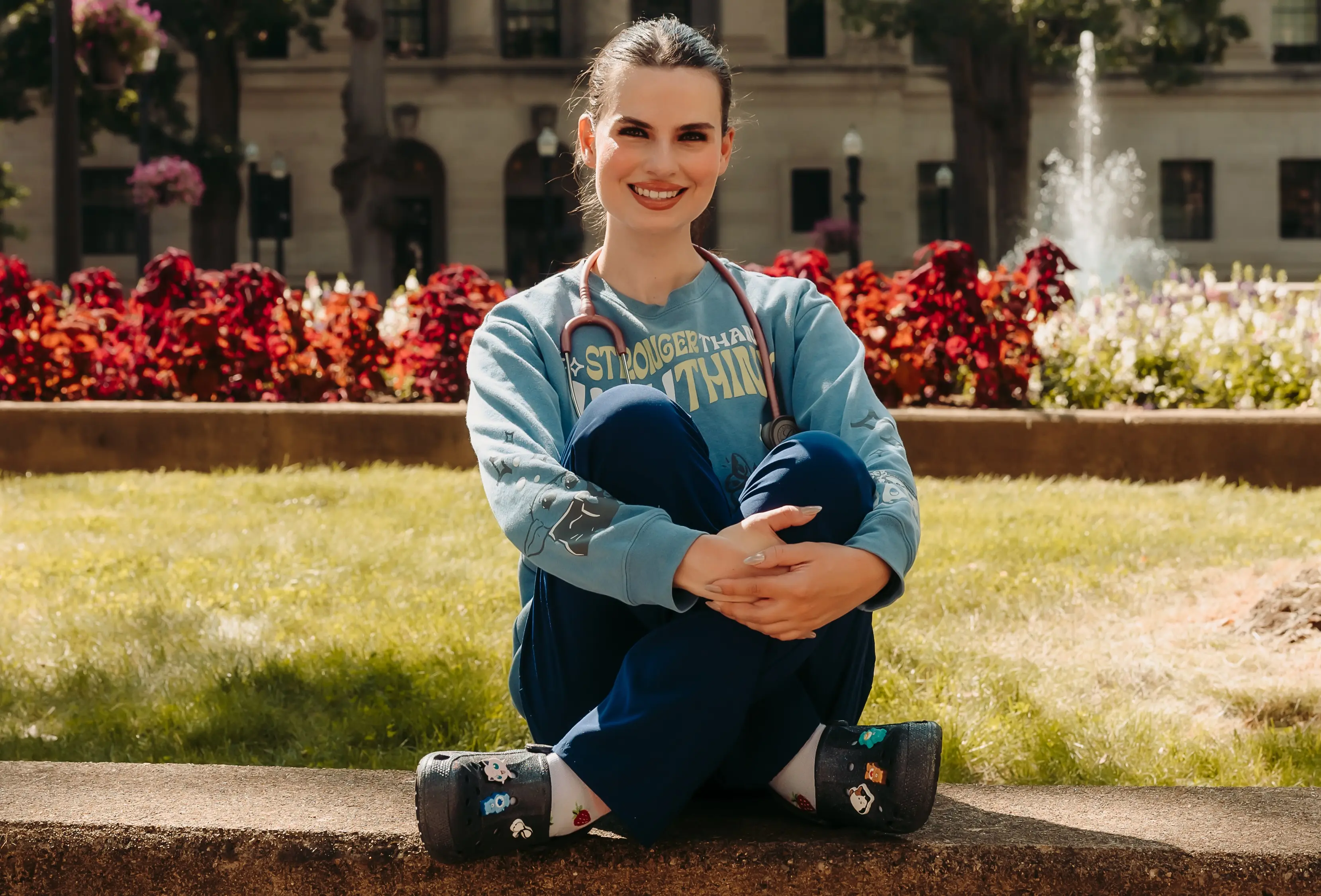 Brianne, a travel psychiatric nurse on assignment with American Traveler in Clarksburg, WV