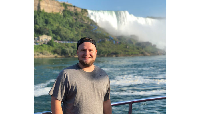 Cody at Niagara Falls