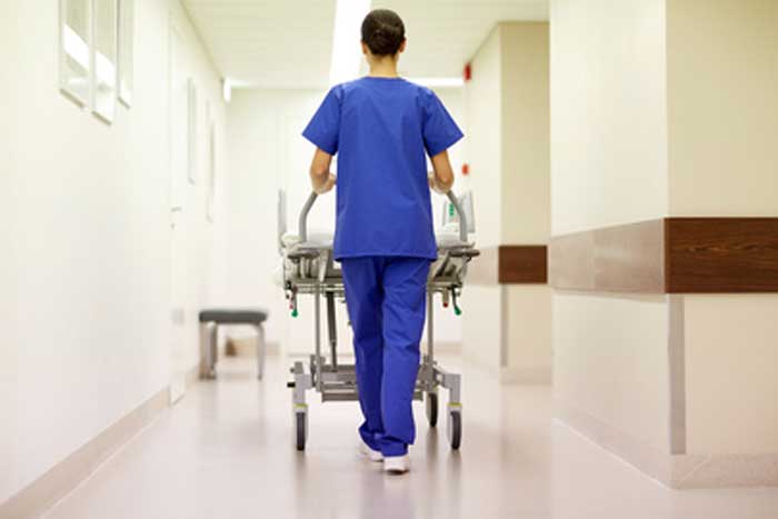 ER Nurses Week - Emergency Room Nurse in hallway