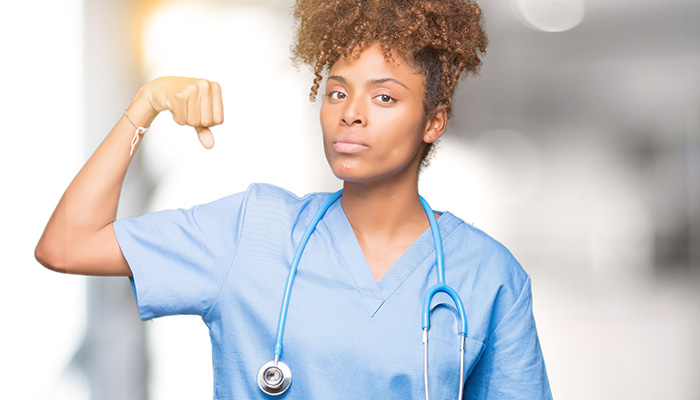 Athletic travel nurse